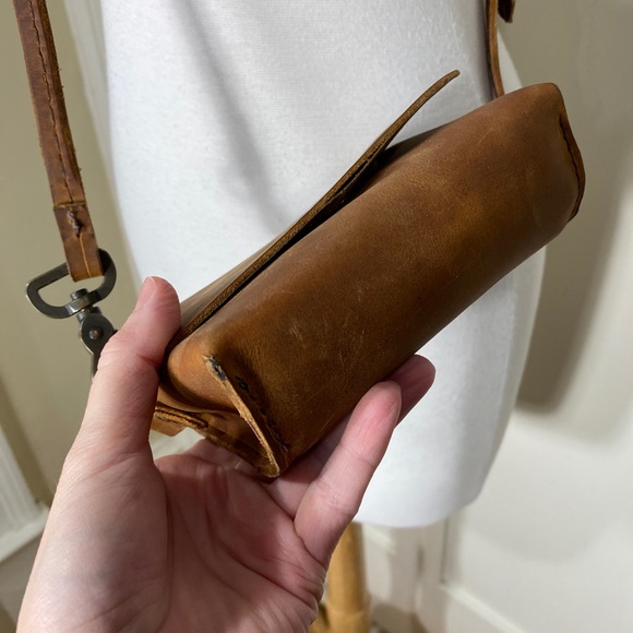Leather Brown Crossbody Purse - Picture 13 of 16